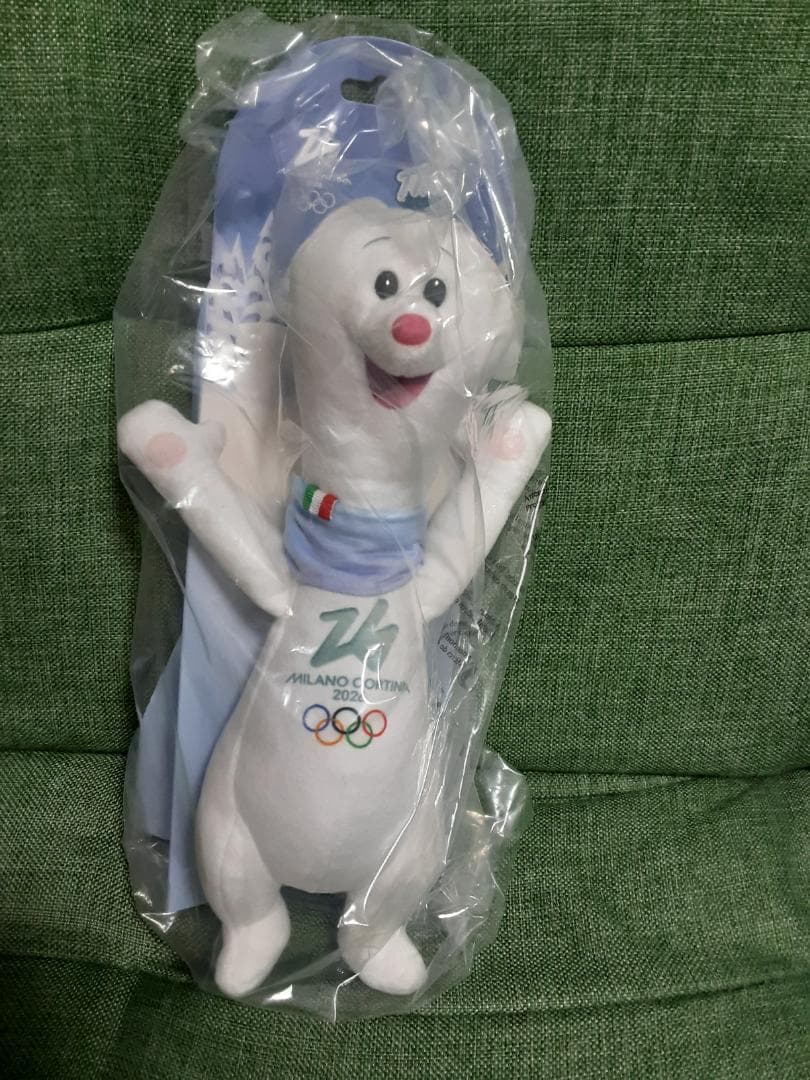 35cm Tina ティナ ミラノオリンピック 公式マスコット ぬいぐるみ