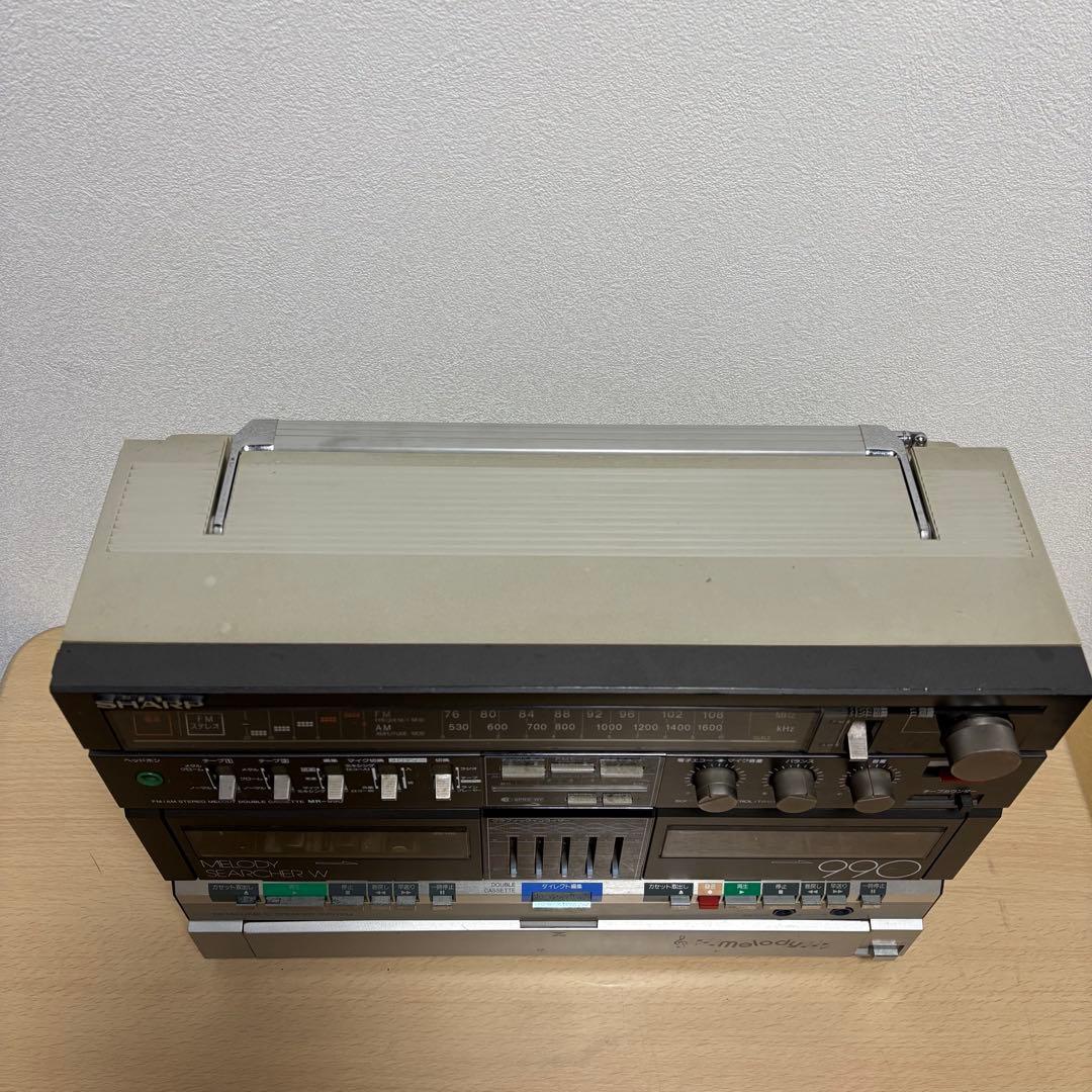 SHARP MR-990 メロディーサーチャーW シャープ キーボード付き - メルカリ