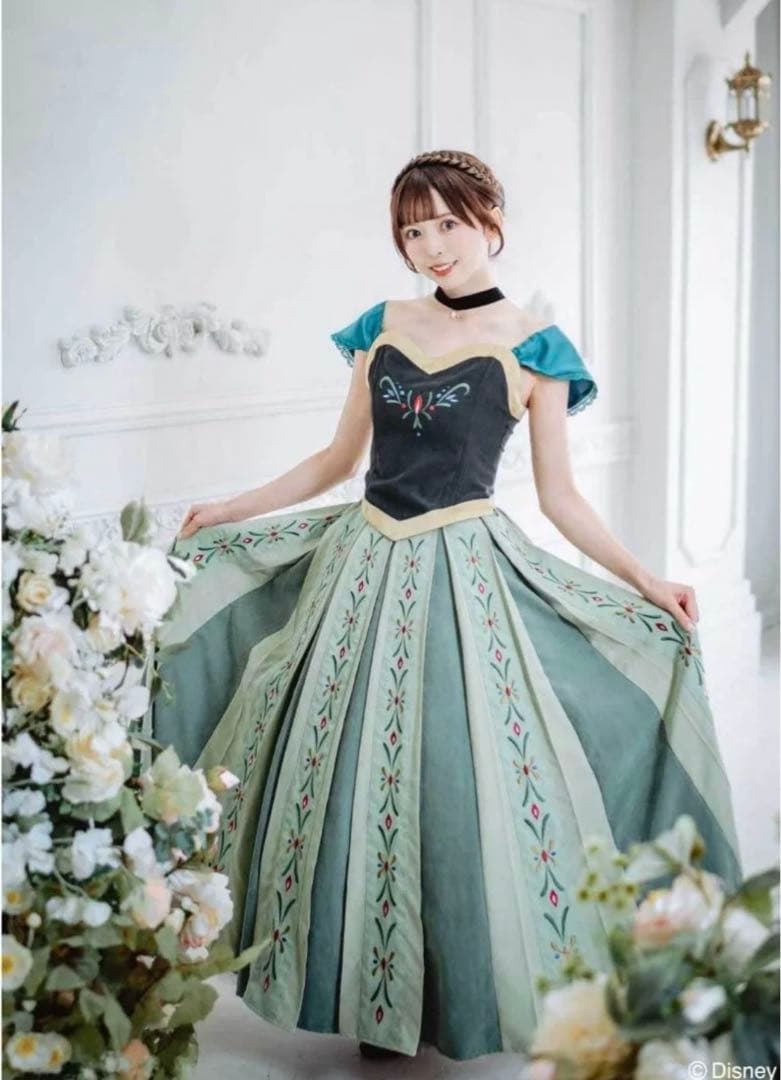 即日配送】アベイル アナ 戴冠式ドレス アナ雪 Disney Dハロ Mサイズ