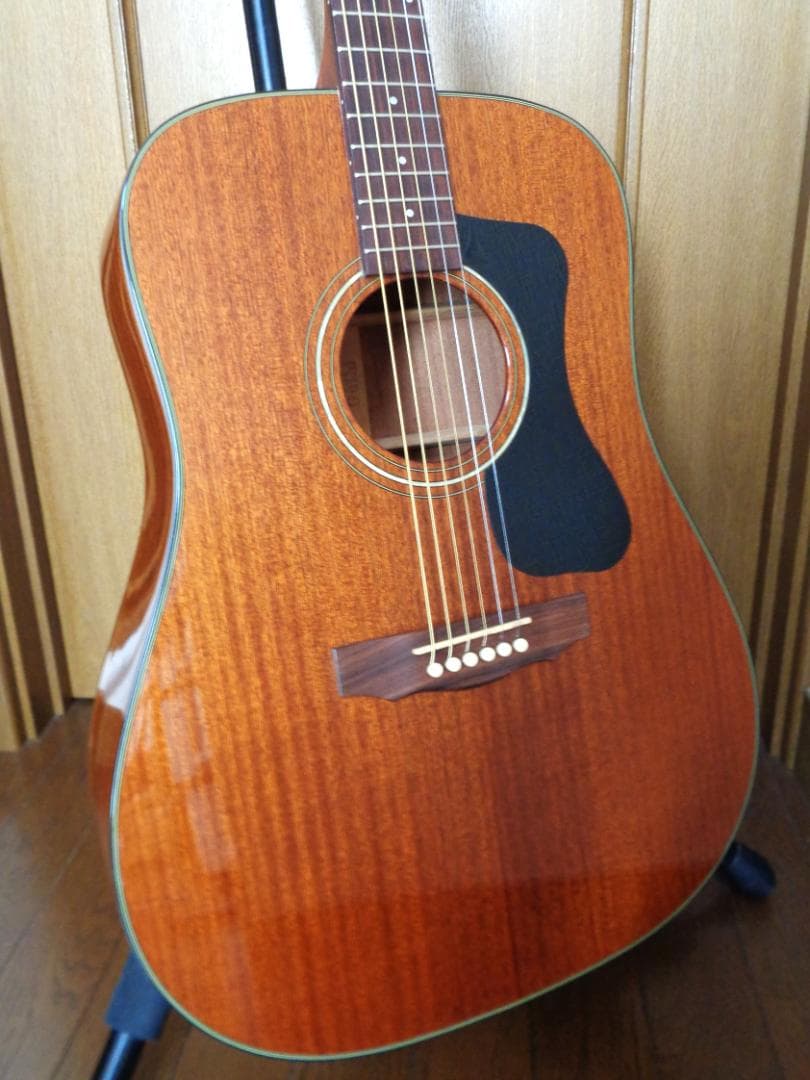 GUILD D-125 NAT オール単板マホガニー 美品！ 純正ハードケース付