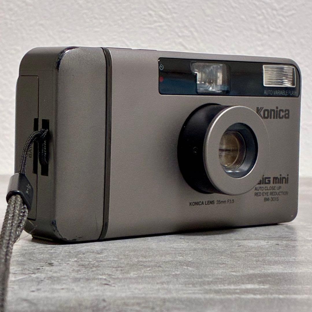 コニカKonica BIGMINI BM-301Sビッグミニ フィルムカメラ - メルカリ