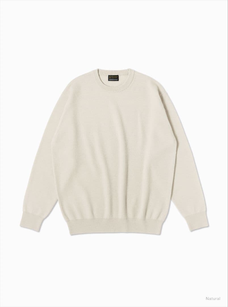 新品 Batoner SUNSHINE CASHMERE CREW NECK 3 - メルカリ