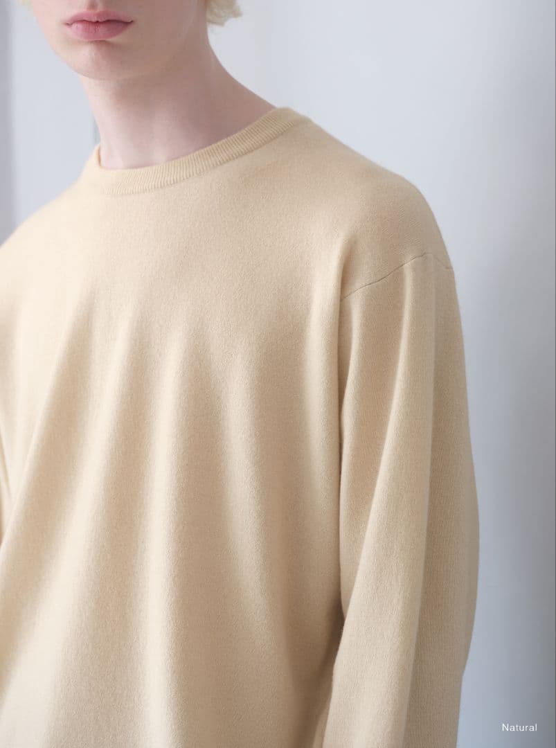 新品 Batoner SUNSHINE CASHMERE CREW NECK 3 - メルカリ