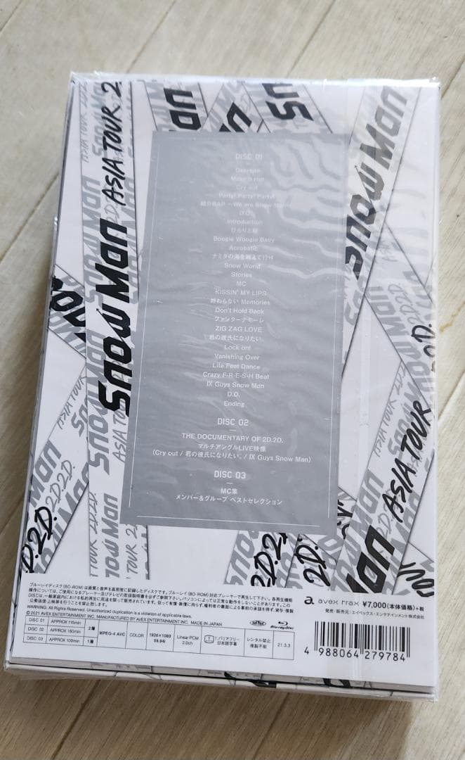  Man LIVEDVD 2D.2D Blu-ray （バラ可）