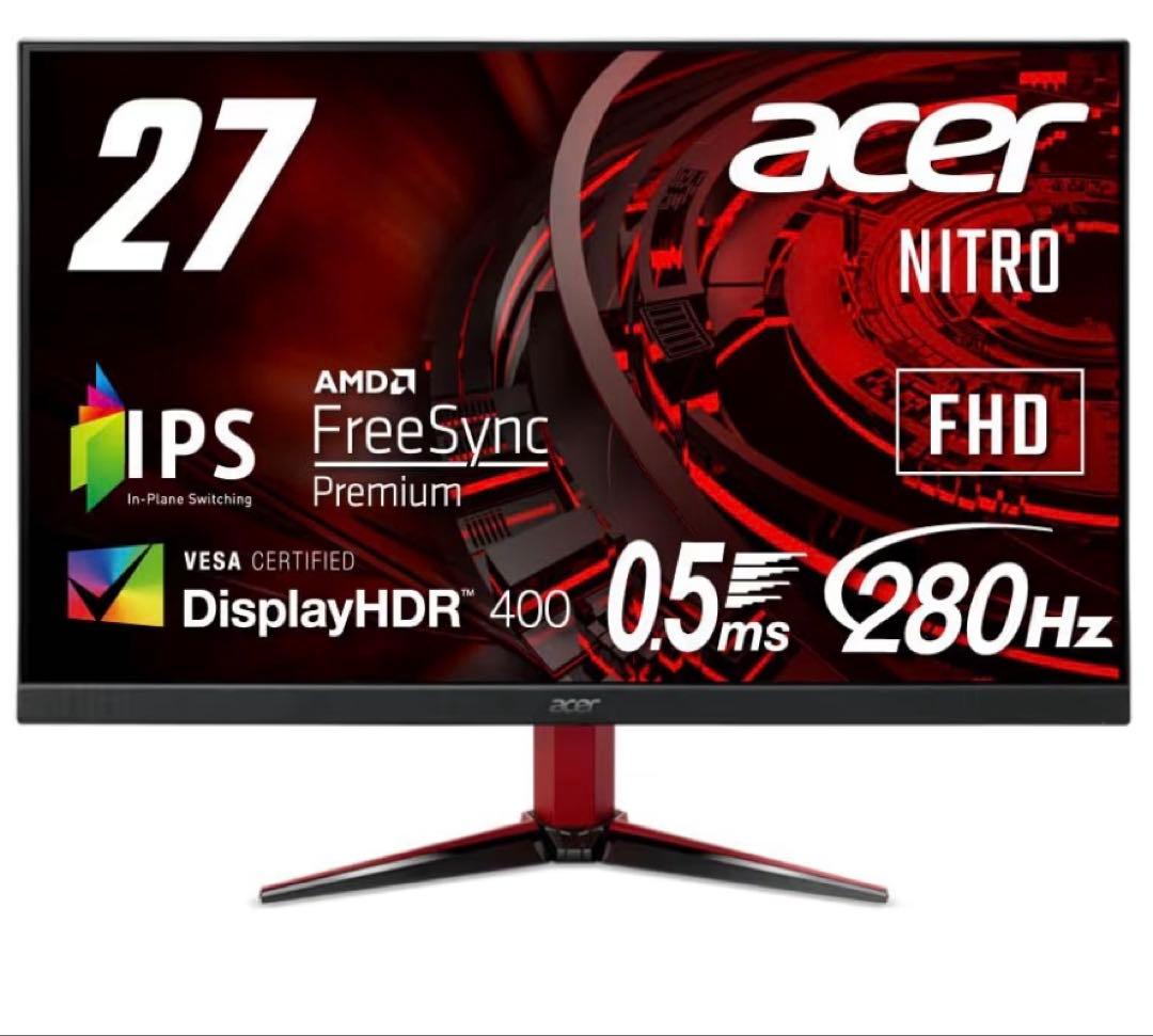 Acer Nitro 27インチ FHD モニター a64fe0ec-d78e-41e8-99c4-
