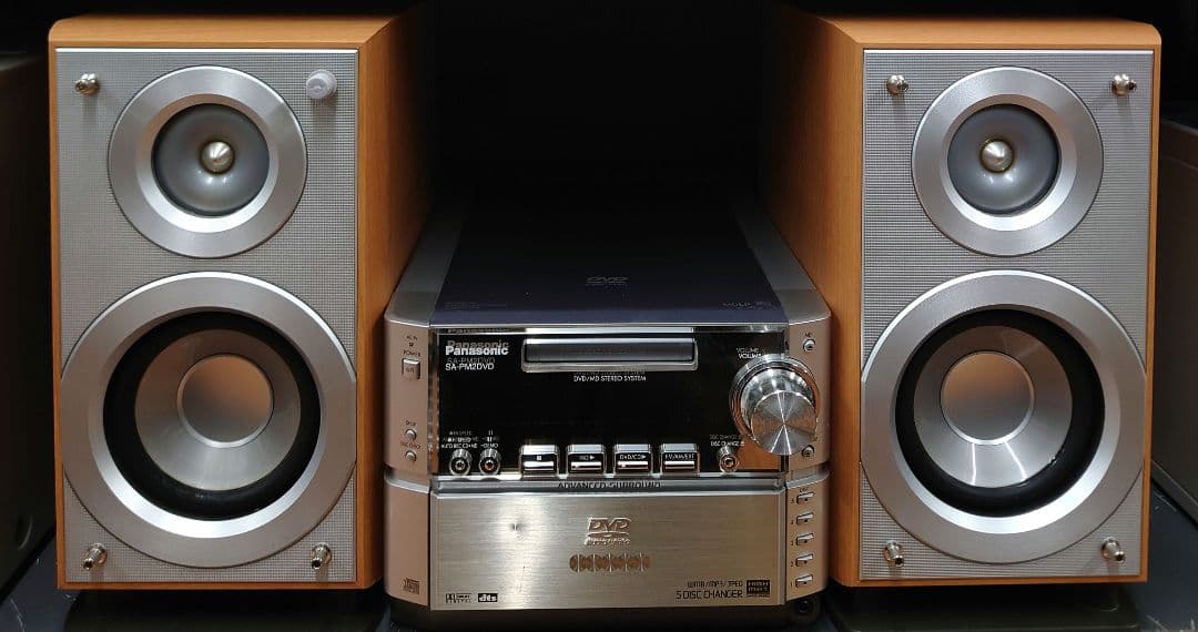 リモコン付】Panasonic SA-PM2DVD コンポ【5連装DVD搭載】 - メルカリ