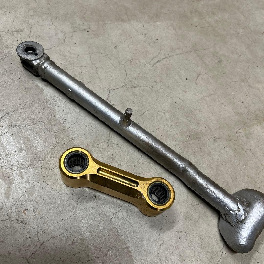 XR250 ローダウンリンク ローダウン用スタンドセット ZX-25R ローダウンリンクプレート＆ショートサイドスタンドセット