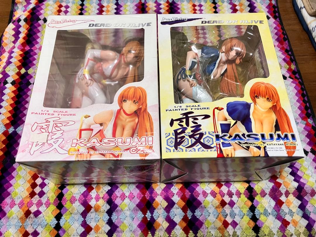 MAX FACTORY DEADorALIVE 1/6 霞 2体(色違い)セット DEAD OR ALIVE 霞 C2ver. Refined Edition 1/6 完成品フィギュア