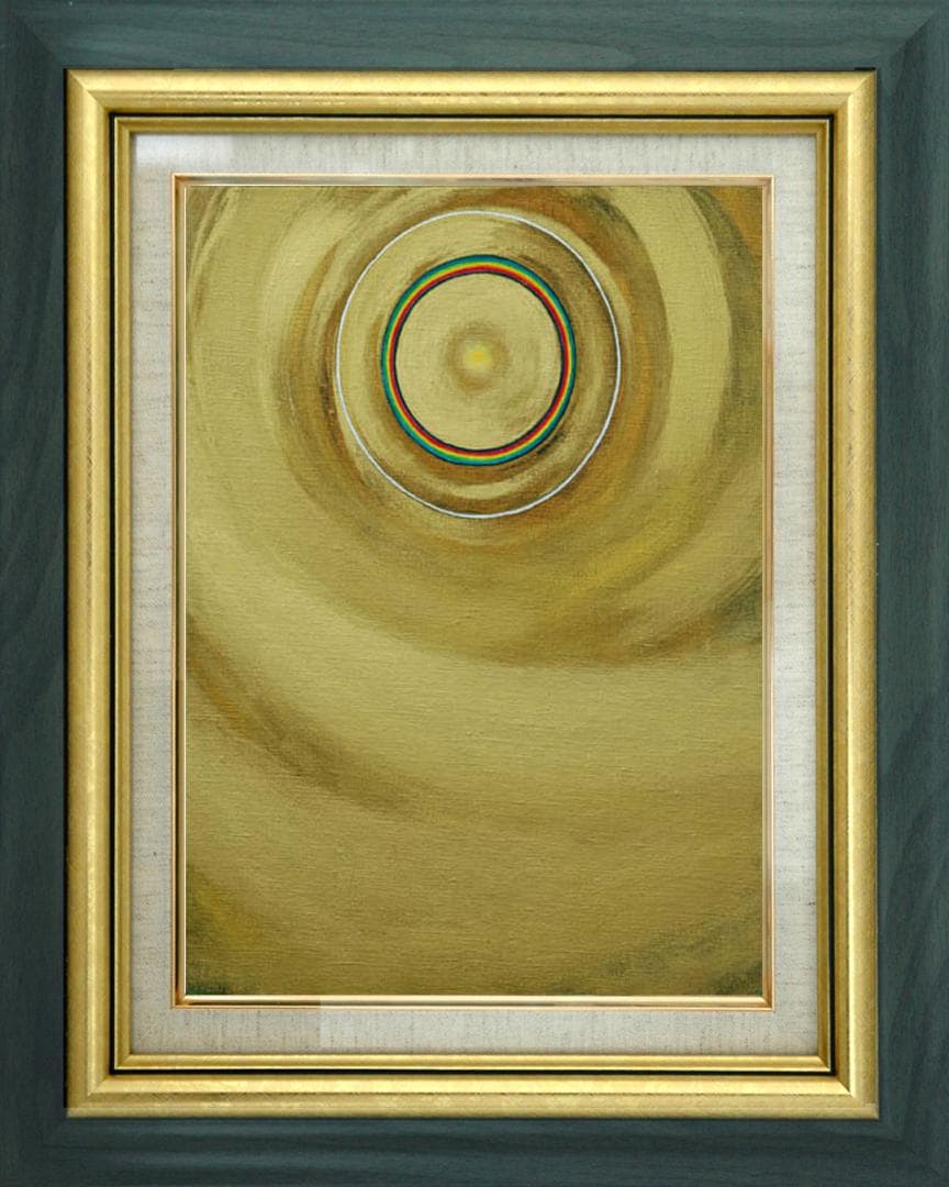 油絵 菅家令子 絵 絵画 インテリア F6-G262023 風景 祈り 希望奇跡