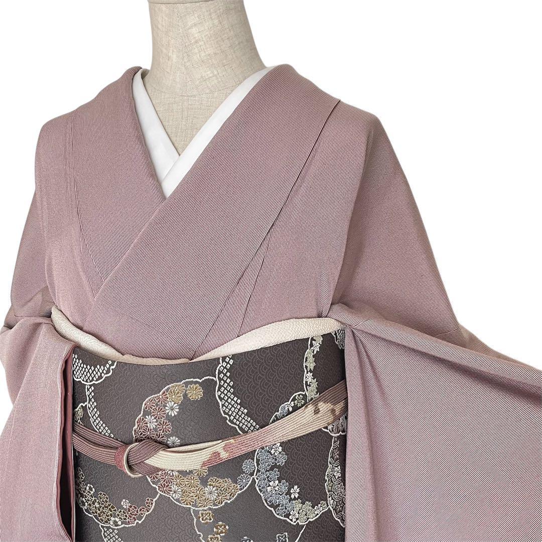 ねここねこねこ様リクエストしつけ付き 万筋江戸小紋正絹着物帯セットと唐織袋帯 楽天市場】クーポン使用で20％OFF☆P2倍【 WEB限定 】 オリジナル ねこ