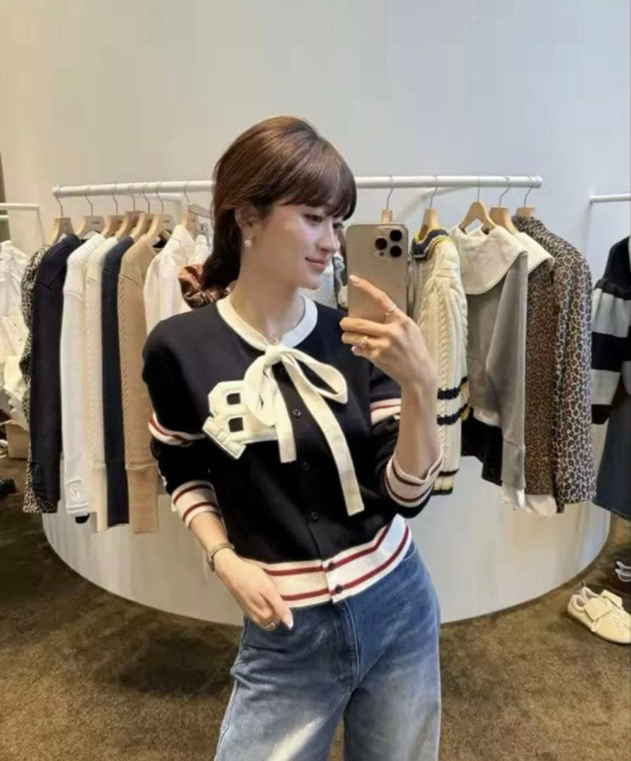 Bibiy. B. CLUB TIE CARDIGAN - メルカリ