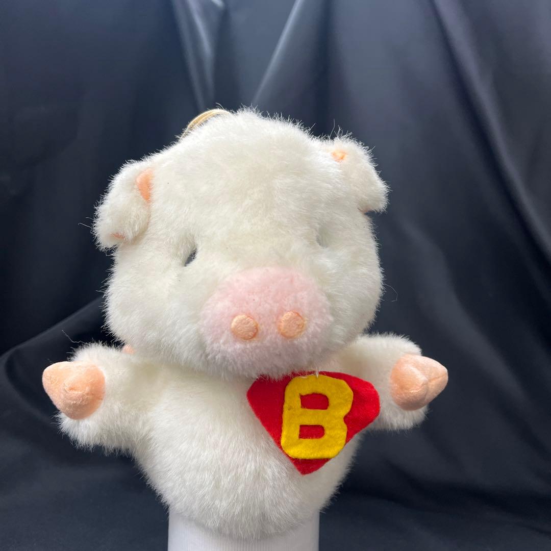 昭和 レトロ I・K・B MOC HOUSE ブタ ぬいぐるみ 豚 ぶた - メルカリ