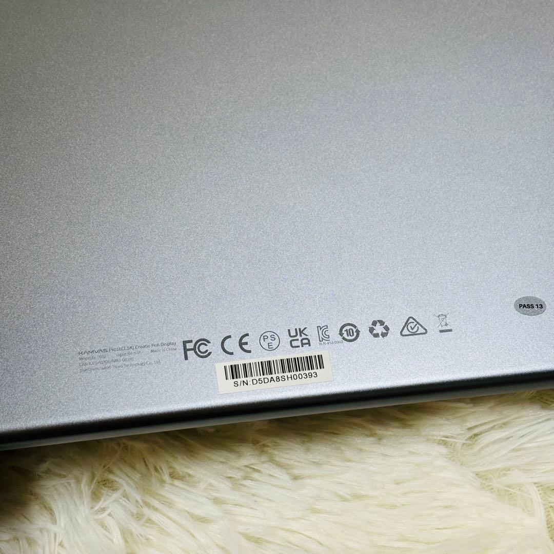 【極美品】HUION KAMVAS Pro 16 (2.5k) 液タブ