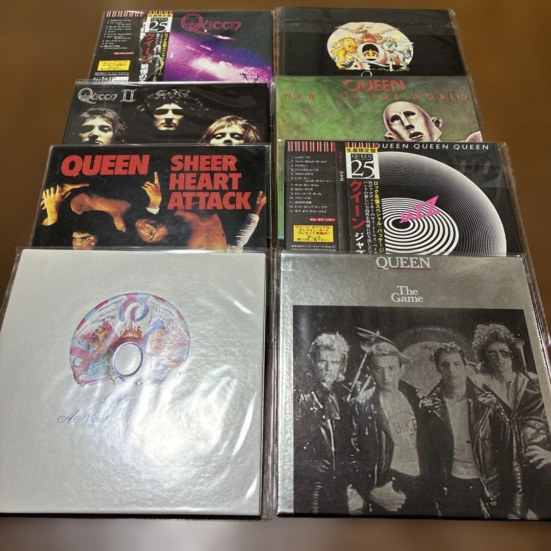 Queen 25周年記念CD 8枚セット 紙ジャケット 生産限定盤 Queen : Crown Jewels -- 25th Anniversary Set (8CD boxset) (CD