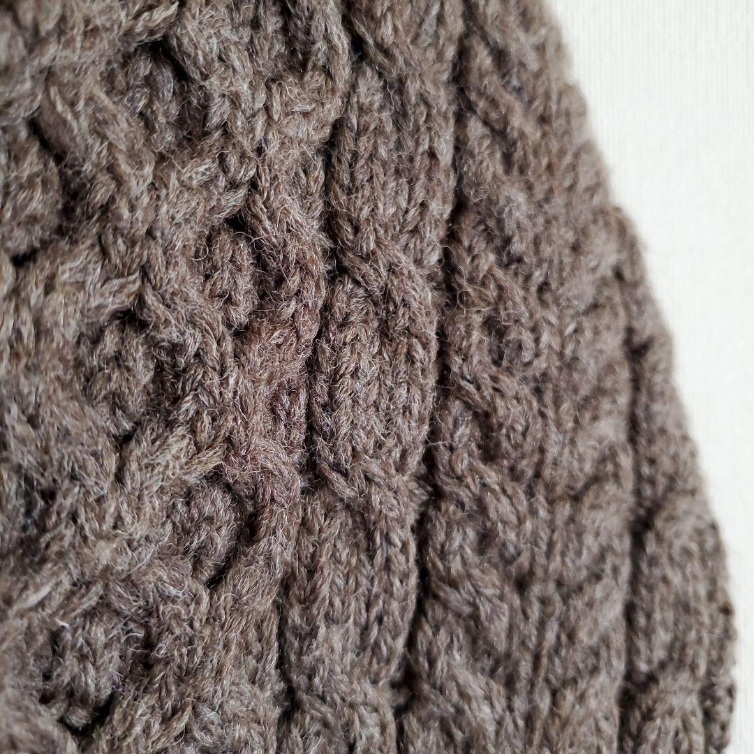 80s vintage L.L.Bean フィッシャーマンズニット ブラウン