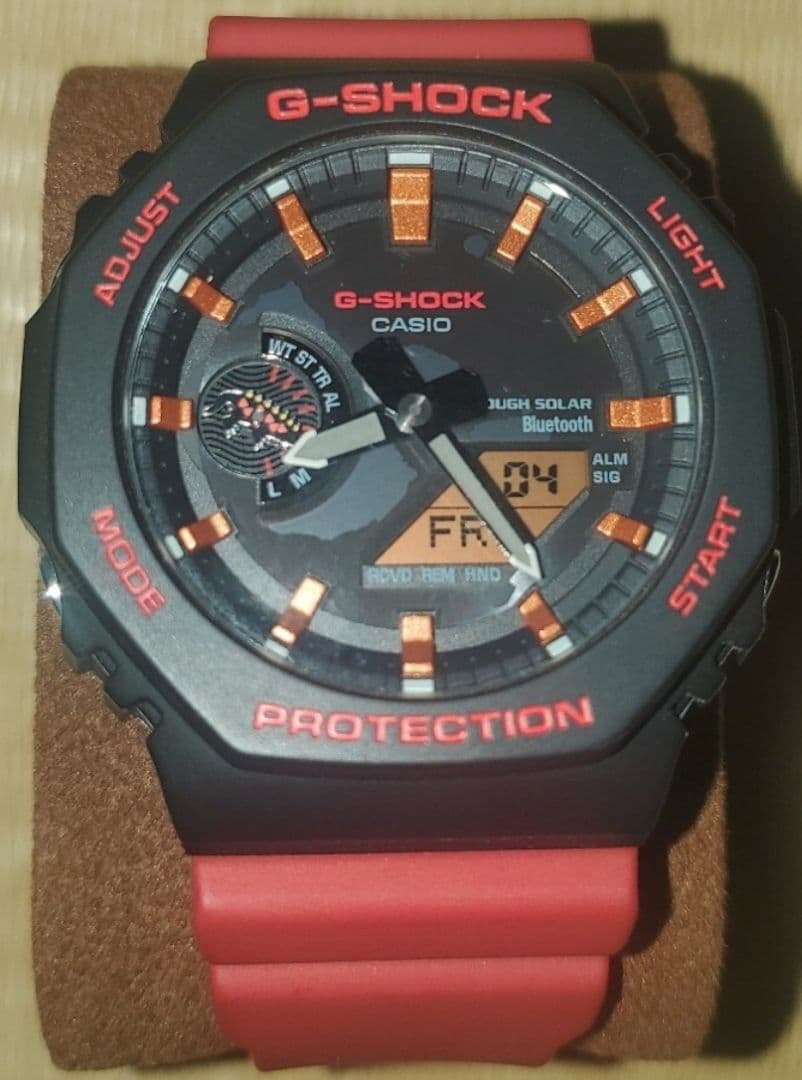 G-SHOCK 国内正規品 GA-B2100CD-1A4 イグアナ 赤 - メルカリ