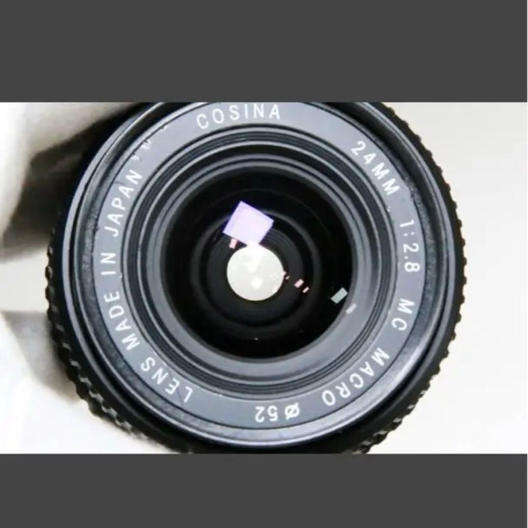 美品 COSINA 24mm F2.8 MC MACRO Kマウント - メルカリ