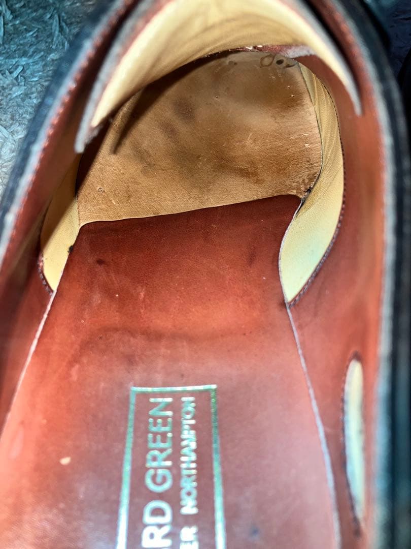 エドワードグリーン　チェルシー　6.5E バーガンディ