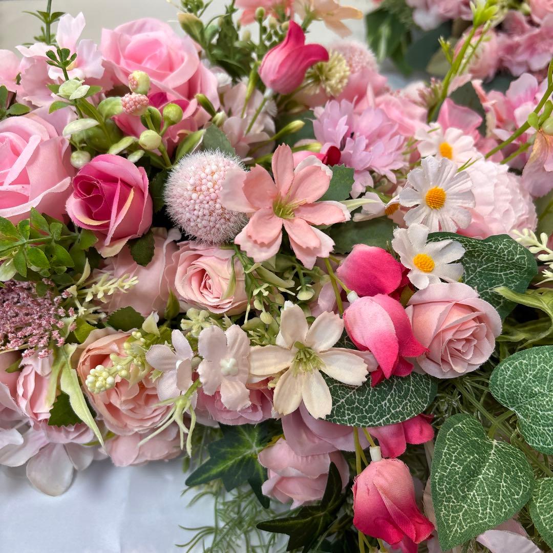 高砂メインテーブル装花 フラワーアレンジメント ご予約済となりました