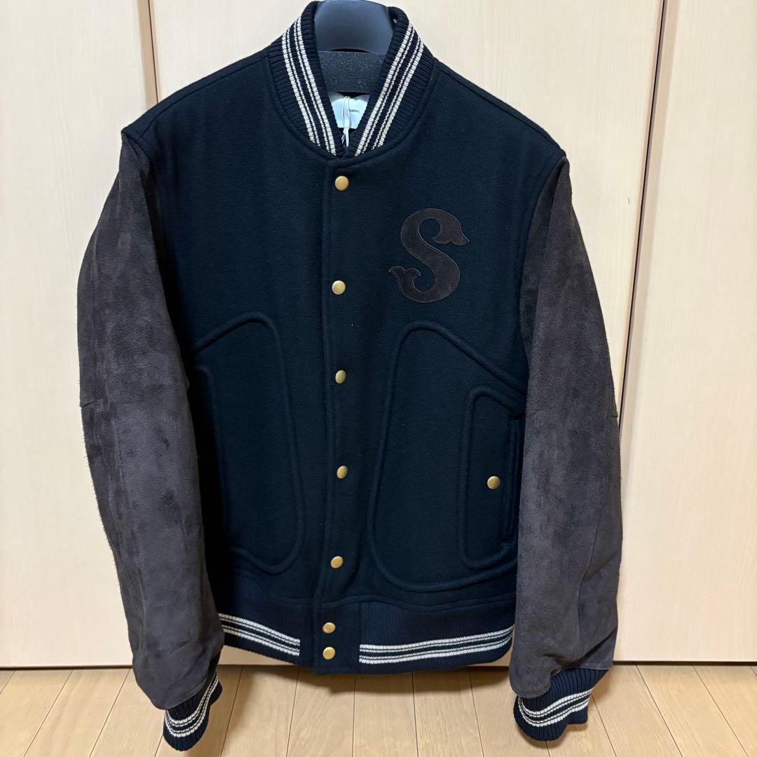 【SUGARHILL】LEATHER STUDIUM JACKET ブラック SUGARHILL(シュガーヒル)のLEATHER STUDIUM JACKET BLACK BROWNの通販