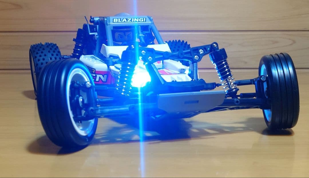 タミヤファイターネクスジェンLEDライト付＆プロポ＆バッテリー充電器