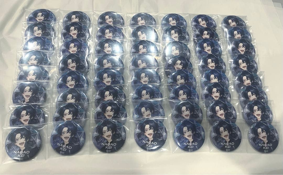 にじさんじ 長尾景 VΔLZ 2周年 缶バッジ まとめ売り にじさんじ所属VTuberユニット「VΔLZ」の2周年記念グッズ＆ボイス