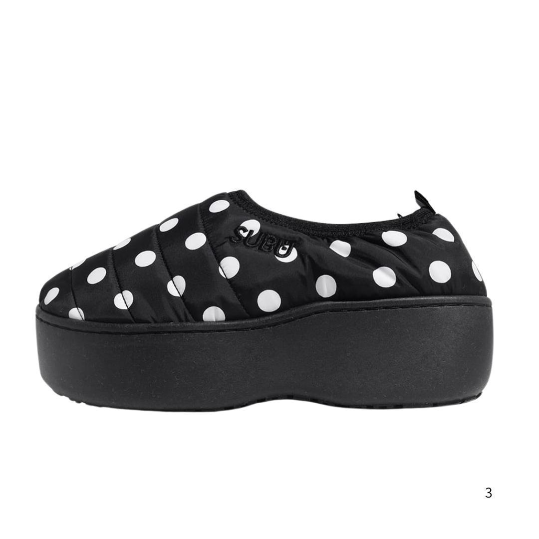 【大人気】SUBU ドット柄 厚底サンダル 24〜25.5cm サイズ1