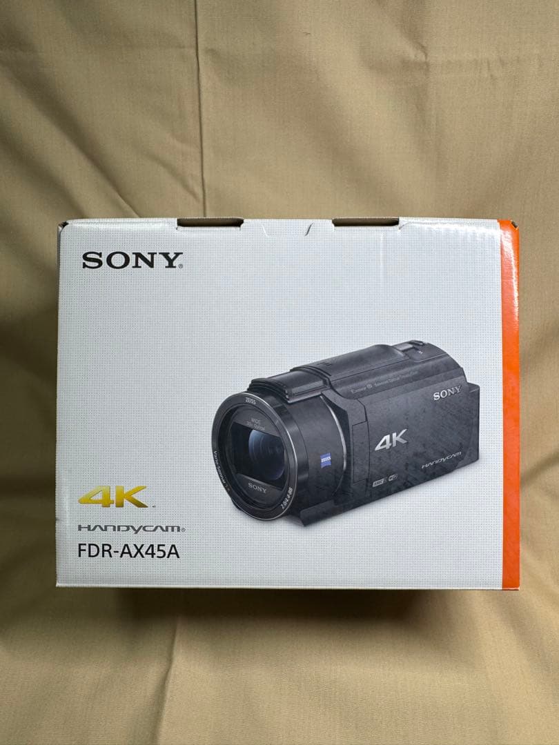 【新品・未使用】SONY FDR-AX45A 4K ブラウン➕アクセサリーキット ソニー FDR-AX45A TI 4Kビデオカメラ Handycam ブロンズブラウン