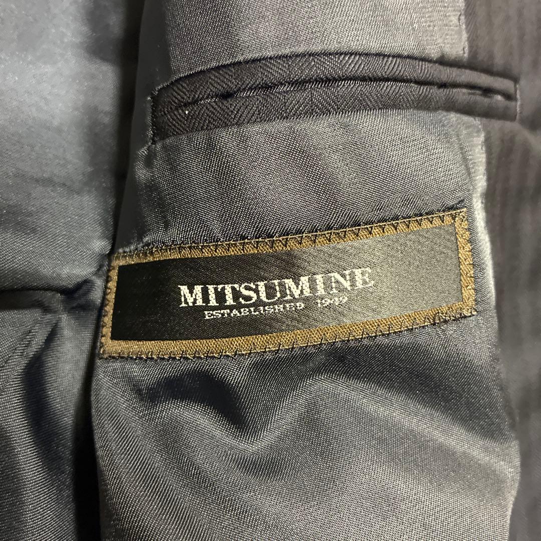 ✨ 美品 MITSUMINE ミツミネ ロロピアーナ スーツ シャドーストライプ