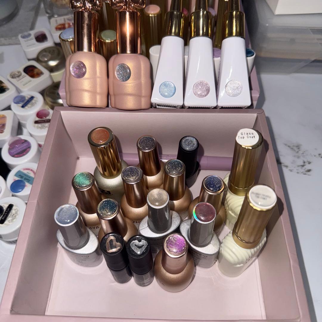 合計150点以上】マグネットジェル ライト パーツ チップなどまとめ売り