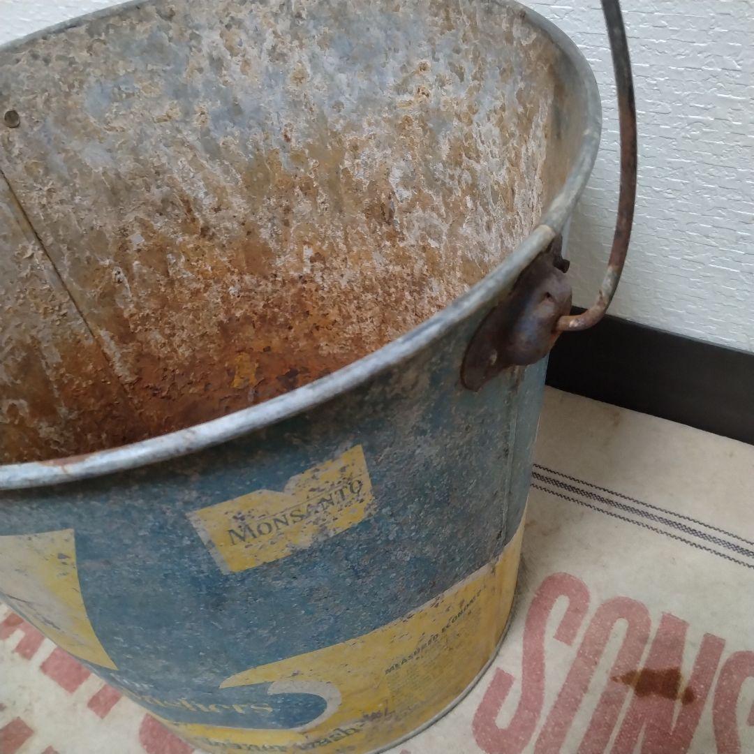 50s~60s vintage ブリキ バケツ all LAUNDRY SOAP - メルカリ