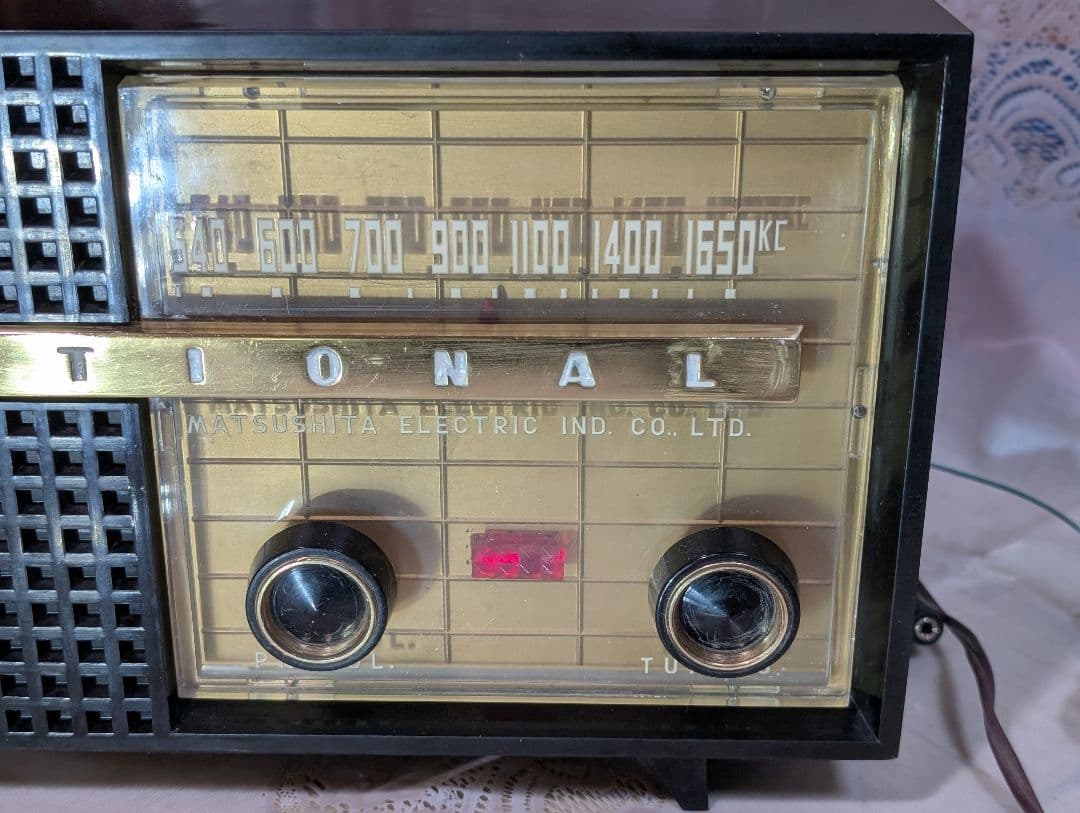 珍品ナショナレトロ真空管ラジオ史に残るラジオ DX-350 bluetooth