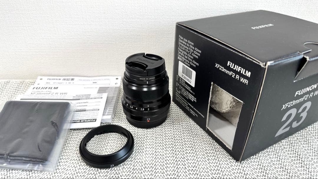 FUJIFILM XF23mmF2 R WR レンズ Amazon.com : Fujifilm Fujinon XF23mmF2 R WR - Black : Electronics