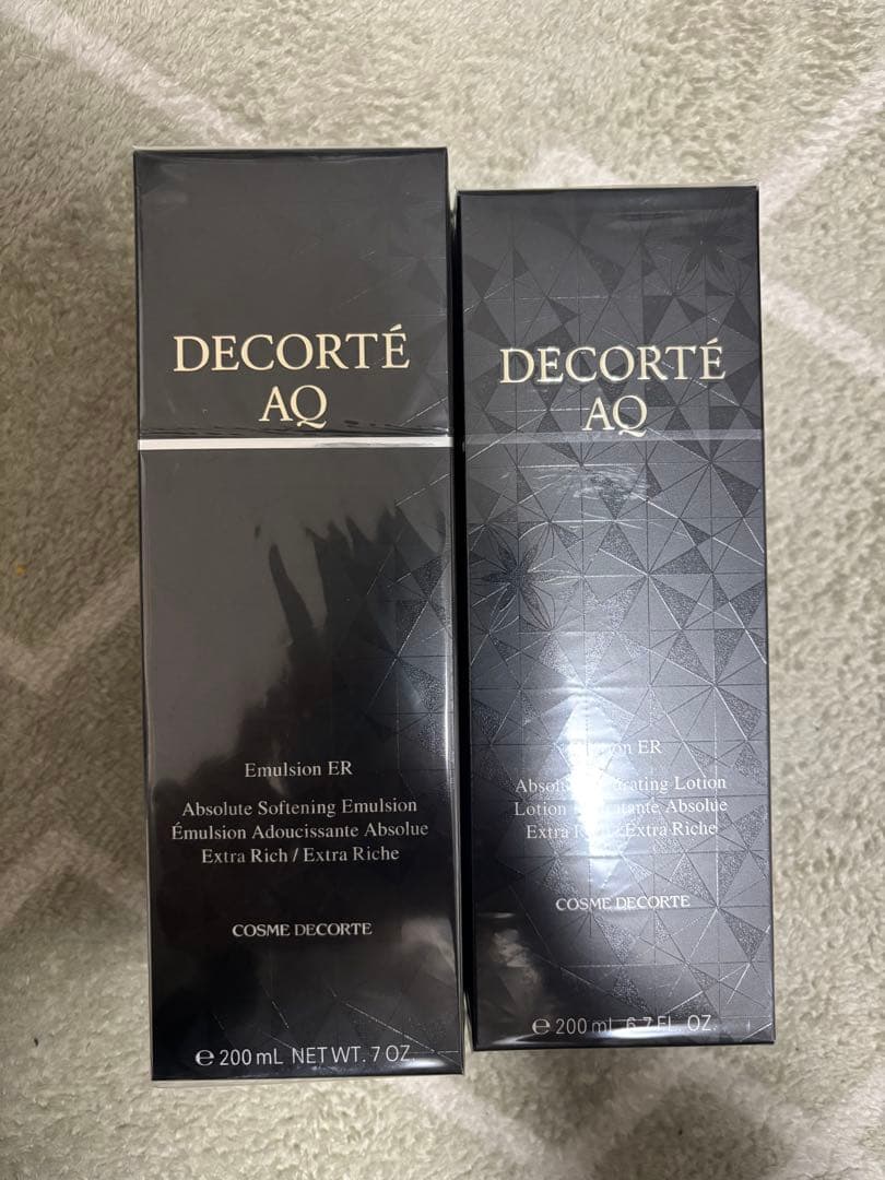 コスメデコルテ AQ エマルジョンER & ローションER 200mL コスメデコルテ / AQ エマルジョン ER (よりしっとりタイプ)の公式商品