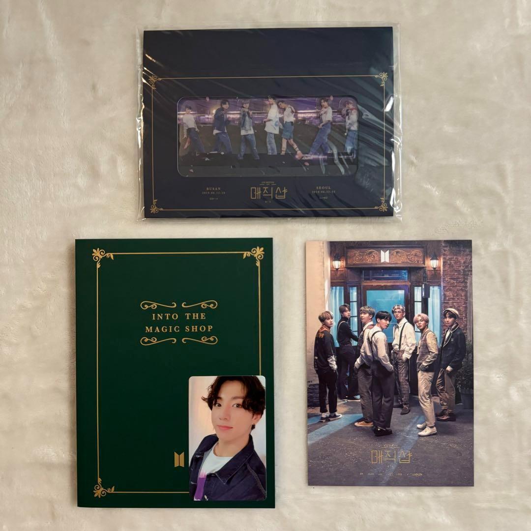 BTS マジックショップ 韓国 釜山 トレカ ジョングク dvd - メルカリ