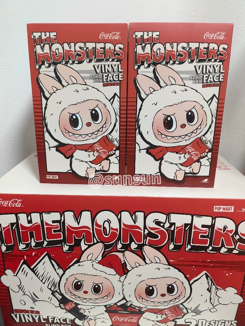 ⭐*︎様 POP MART LABUBU コカ·コーラ 新品未開封2個セット POP MART（ポップマート） 【正規品・即発送】 THE MONSTERS コカ