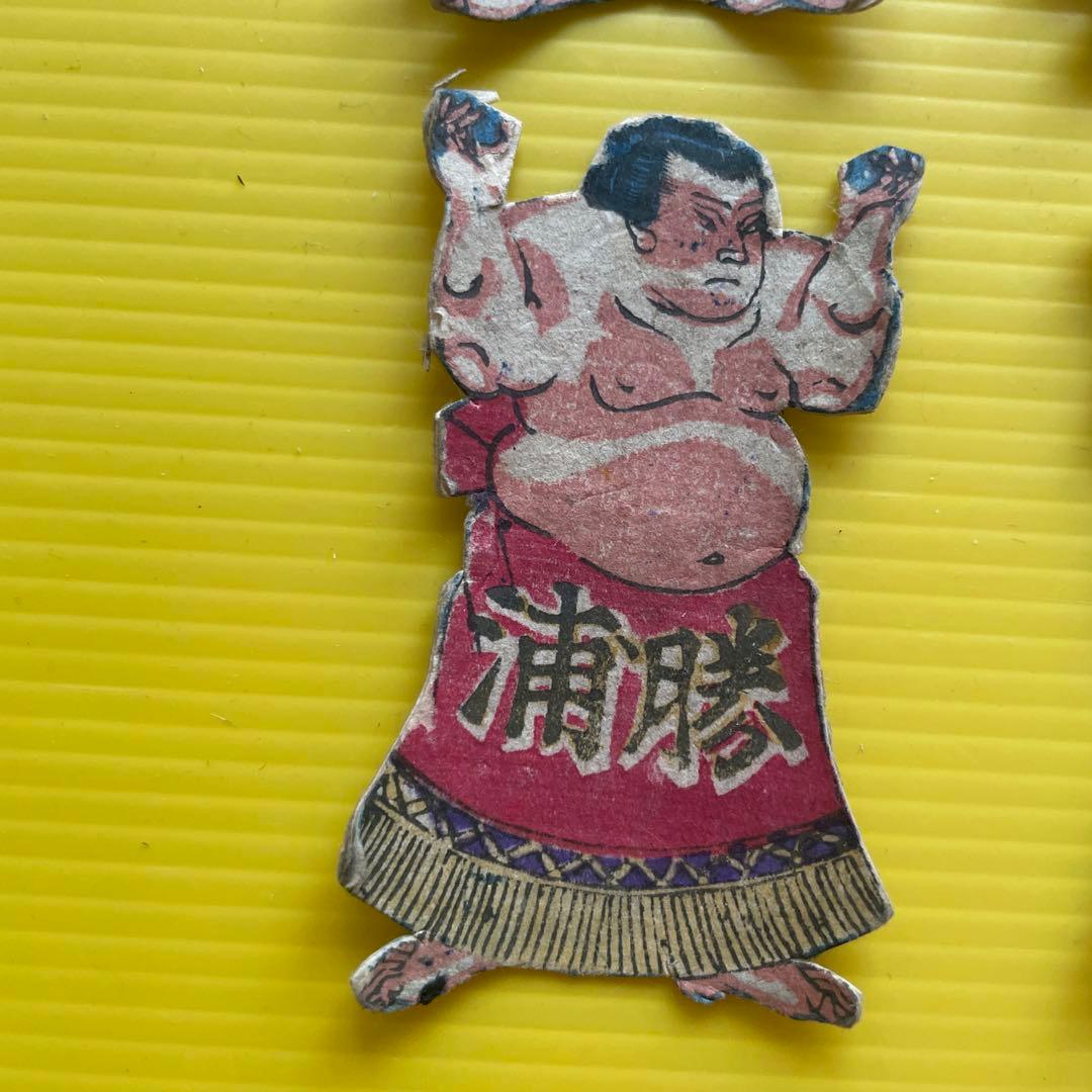 相撲 人型メンコ 面子 めんこ 6枚 - メルカリ