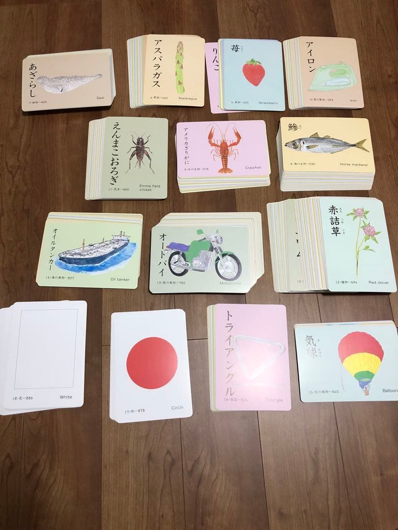家庭保育園 絵カード フラッシュカード - メルカリ