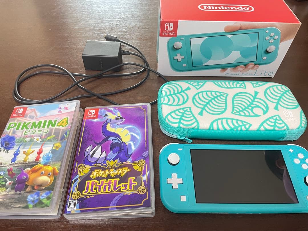 Switch Liteターコイズ(ケース、ポケモンバイオレット、ピクミンセット) Amazon.co.jp: 【任天堂ライセンス商品】スリムハードケースCOLLECTION