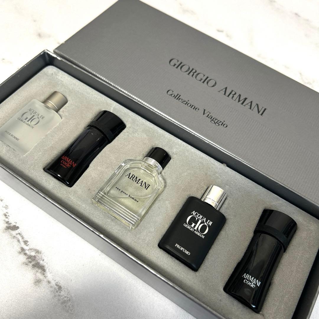ジョルジオ アルマーニ 香水 5本 セット ミニコレクション ミニボトル
