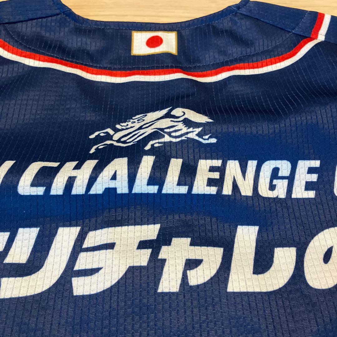 サッカー日本代表キリンチャレンジカップ ベースボールシャツSサイズ