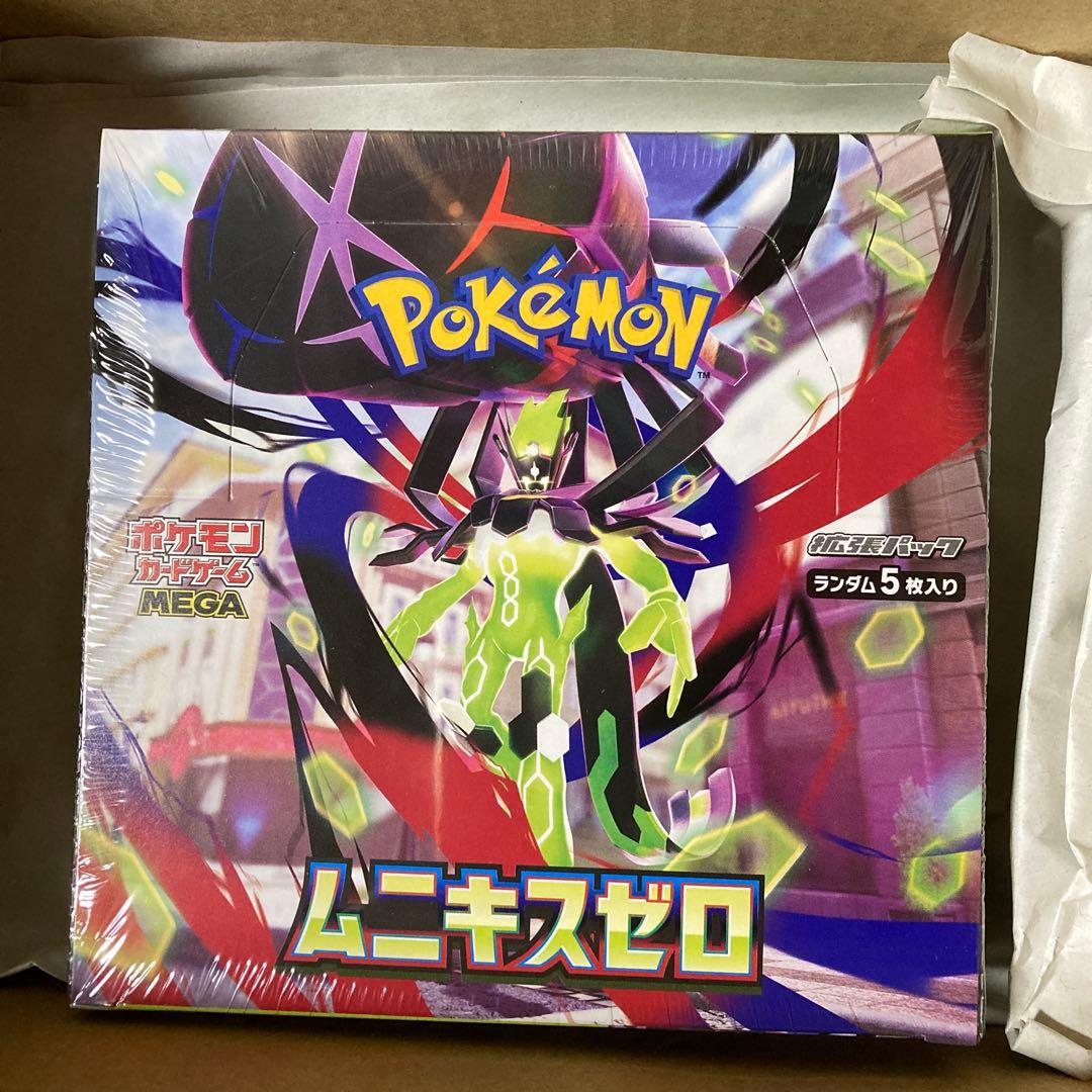 ポケモンカードゲーム MEGA 拡張パックムニキスゼロBOX - メルカリ