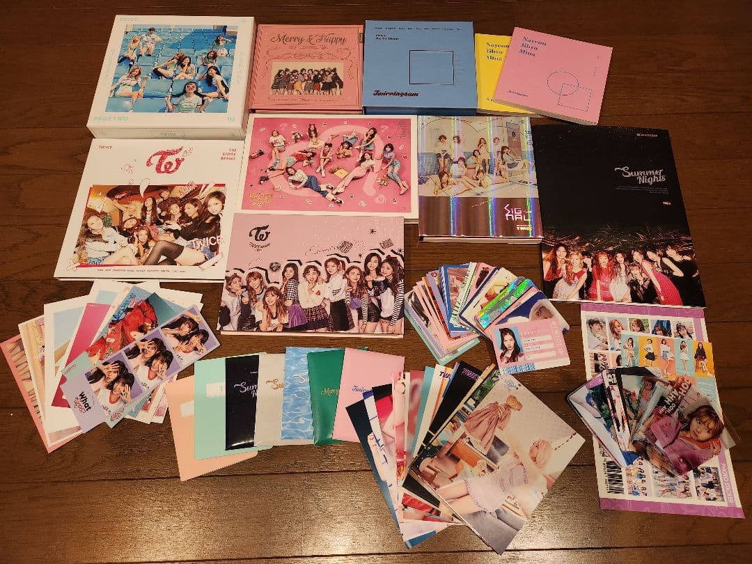 TWICE CD トレカ ラントレ セット TWICE ジョンヨン トレカ ラントレ セット - メルカリ