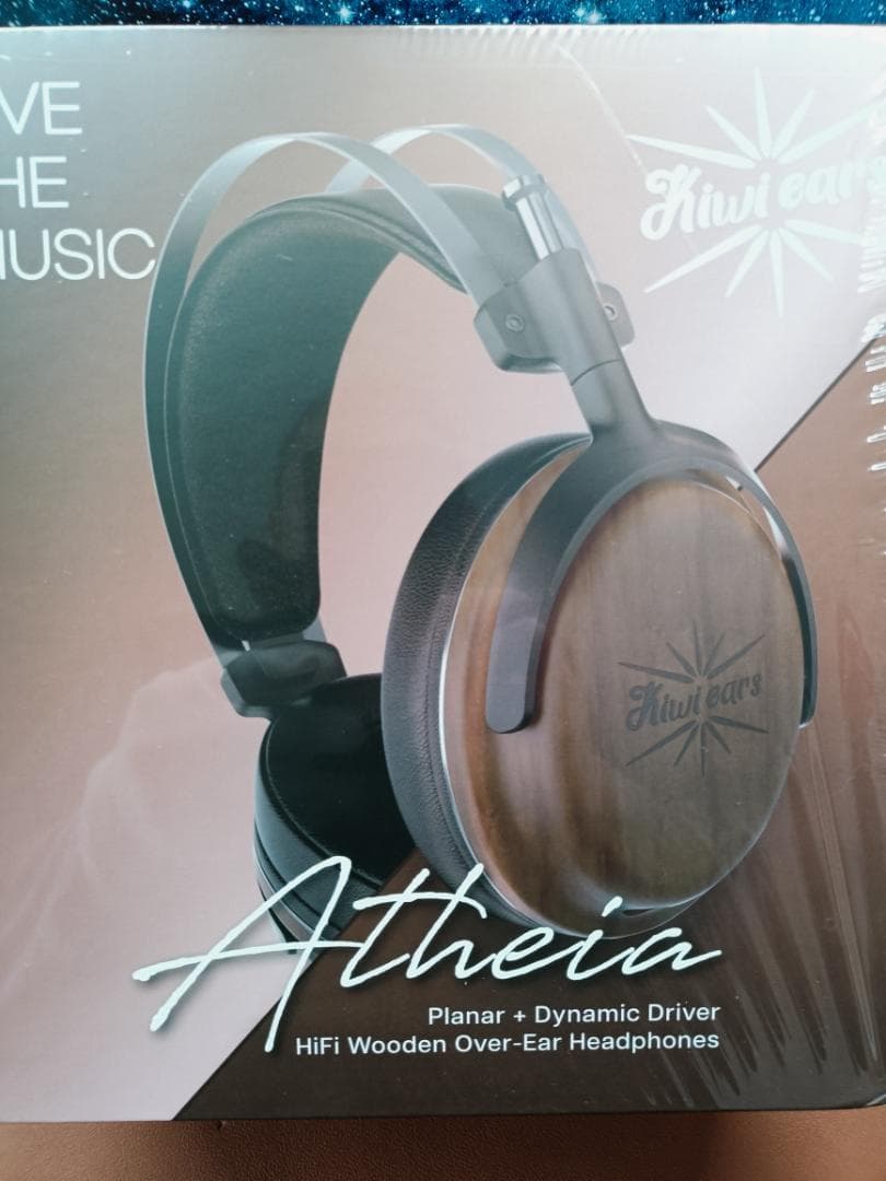 Kiwi　Ears　Atheia　デュアルドライバーヘッドフォン Kiwi Ears Atheia | Dynamic + Planar Magnetic Dual Driver Headphones