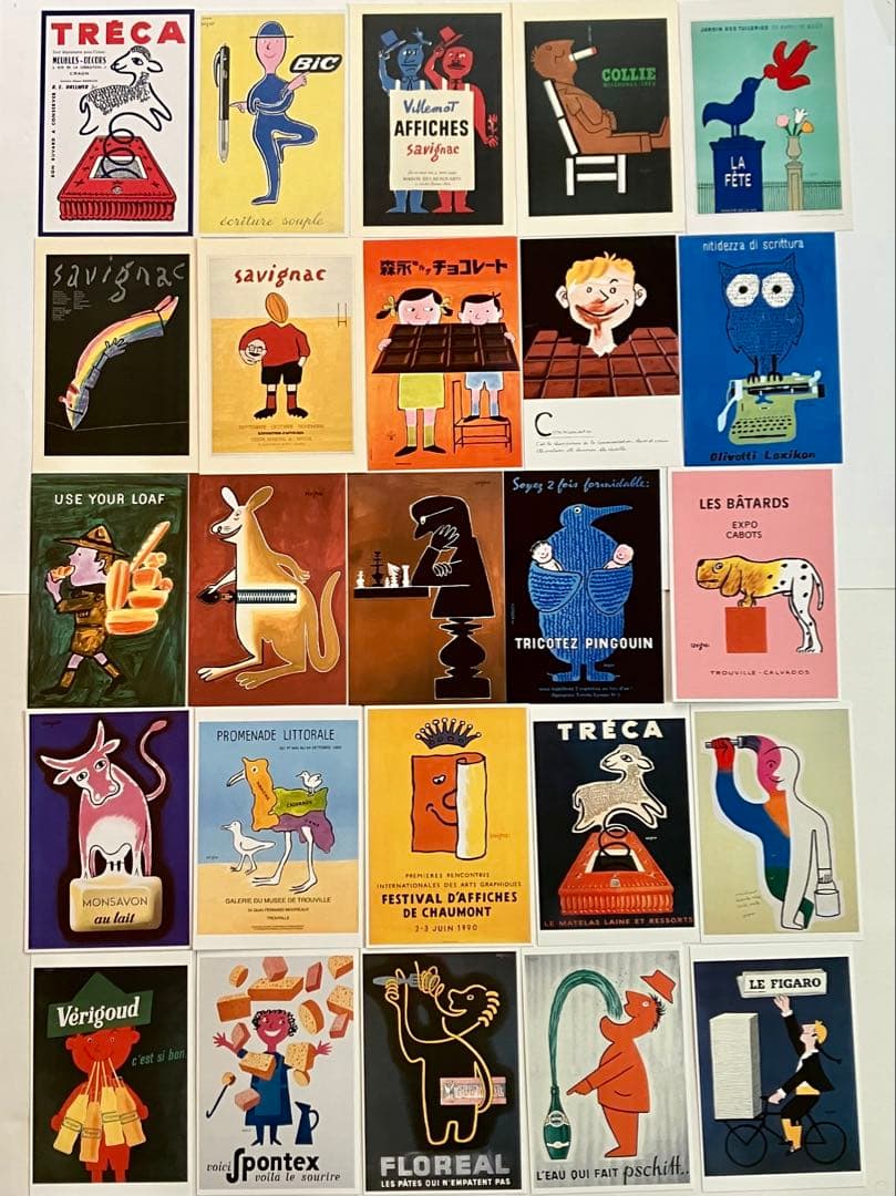 希少】サヴィニャック/Savignac ポストカード 全69枚セット - メルカリ