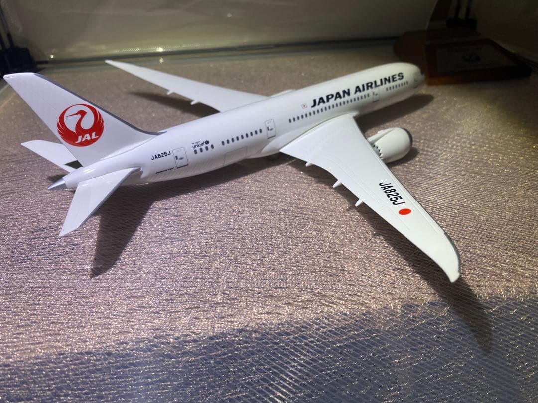 JAL ボーイング B787 アメリカンエクスプレスプラチナカード発行記念