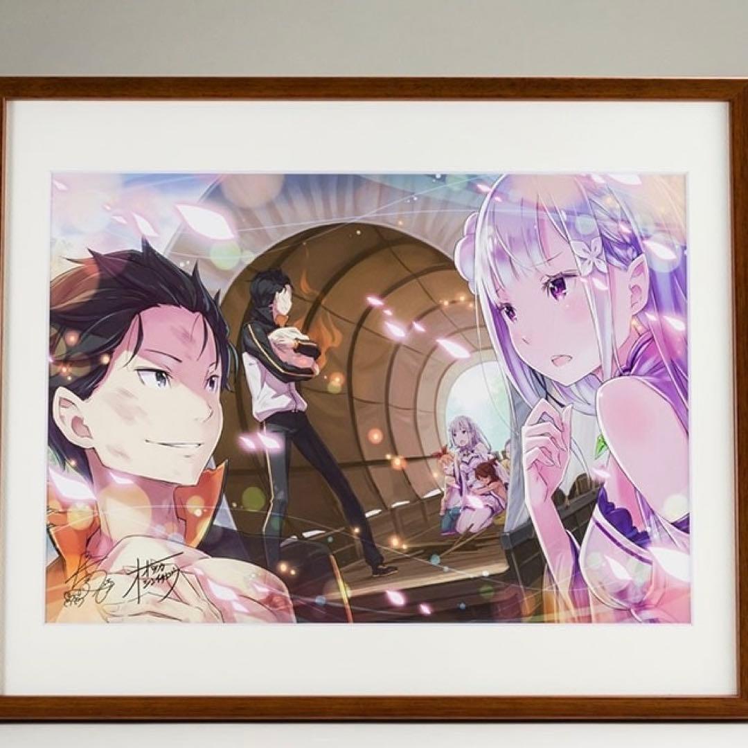 Re:ゼロから始める異世界生活 メモリアルプリマグラフィ 複製原画 Re:ゼロから始める異世界生活 メモリアルプリマグラフィ: その他グッズ