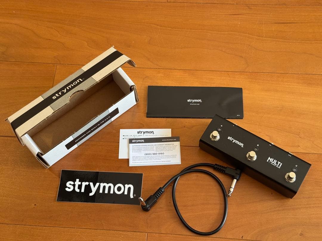【美品】Strymon MULTI Switch Plus Amazon.com: Strymon MultiSwitch Plus Footswitch for Guitar Effects