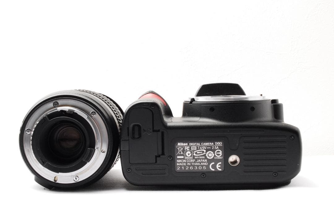 初心者セット✨Nikon D60 レンズセット スマホ転送 一眼レフカメラ