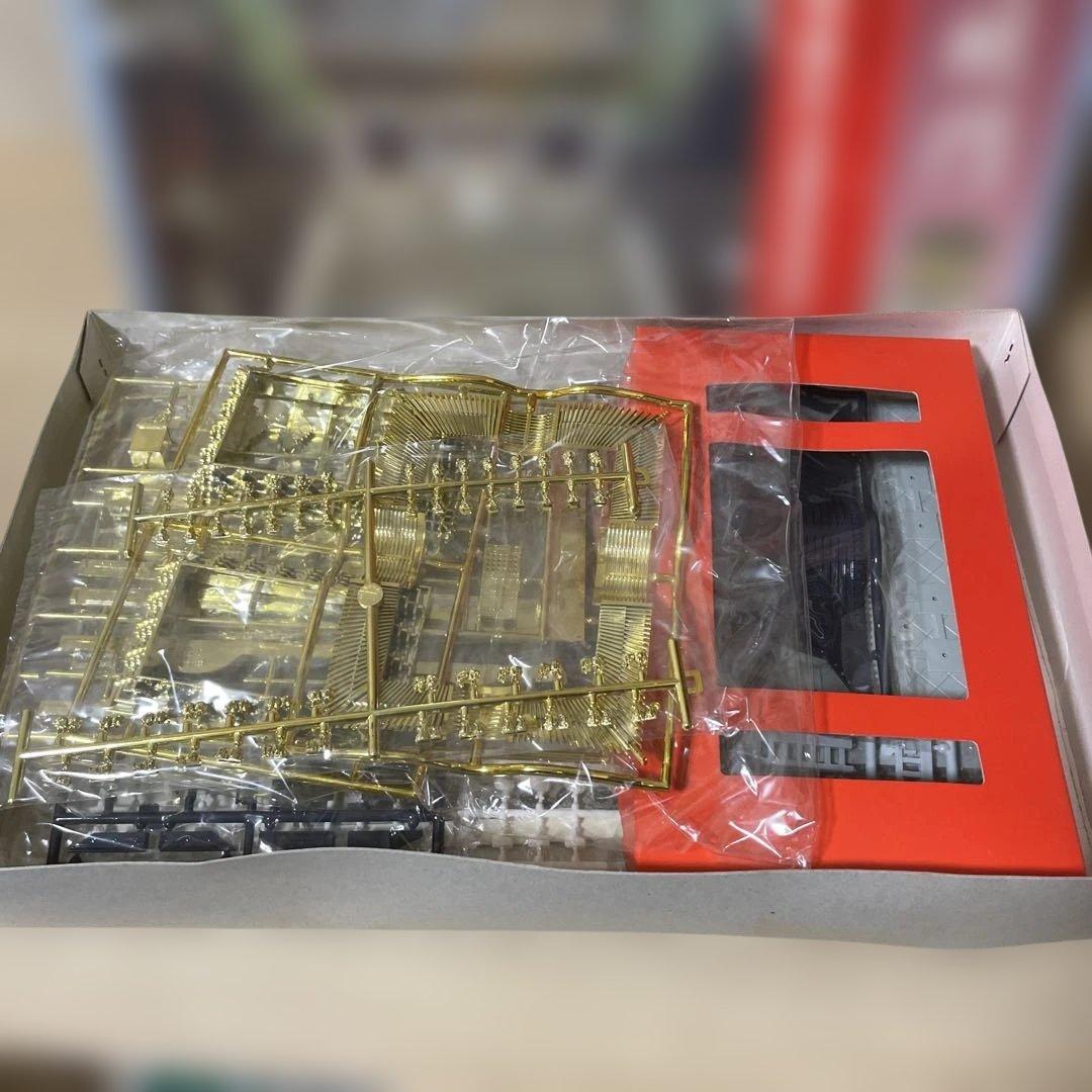 希少絶版・金色豪華仕様！日光東照宮「陽明門」未開封パーツ完備モデル